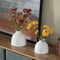 Modern Inkwelll Bottle Shaped Ceramic Table Vase Flower Holder